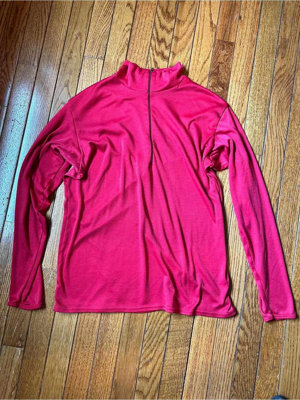 Men’s Patagonia base layer lightweight half zip long sleeve shirt medium